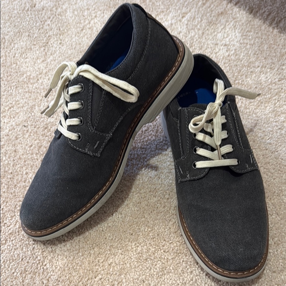 Nunn Bush Oxford Grey Canvas Men’s shoe
